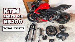 Unboxing KTM Power Parts For Ns200  Project Dream Build - Part 2