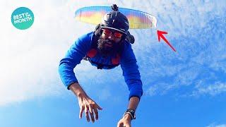 Best of the Month Mind-Blowing Skydiving Epic Dam Waterslides and More