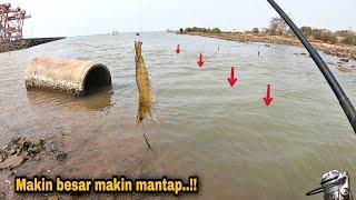 Nyesek.. Kenapa bukan dari siang mancing disini  pltu dam merah