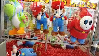 Giant Mario Claw Machine