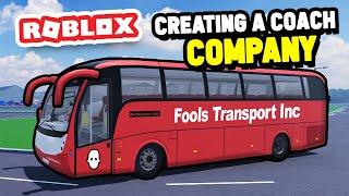 Buying a HUGE COACH For My Company in Roblox Croydon The London Transport Game