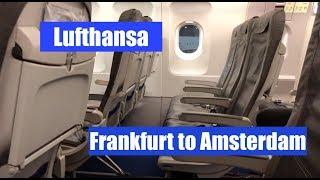 Lufthansa Frankfurt to Amsterdam economy Airbus A320