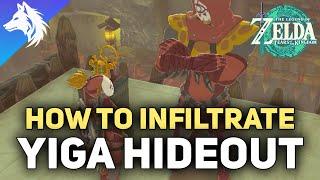 Infiltrate The Yiga Hideout  Yiga Armor Location  Zelda Tears of The Kingdom