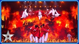 Ssaulabi Performance Troupe turn up the HEAT in CINEMATIC performance  Semi-Finals  BGT 2024