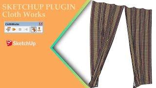 How To Make Curtain With Sketchup