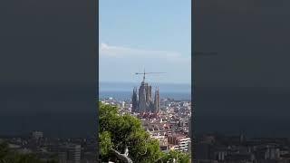 Going up Park Güell Barcelona oct2021