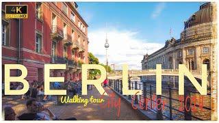 Berlin City Center Walking Tour 2024 - Sunny Weekend Walk that feels like Summer  Germany  4K HFR