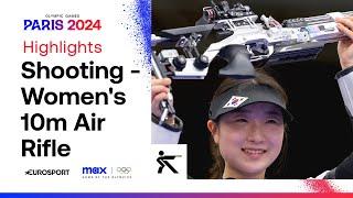 16-YEAR OLD Ban Hyojin Wins Gold   Womens 10m Air Rifle Highlights  #Paris2024