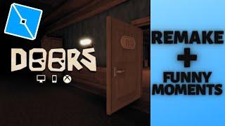 ROBLOX STUDIO  Remaking DOORS + Funny Moments