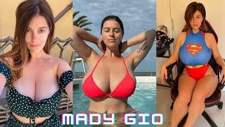 Mady Gio Plus size Model instagram star Tiktok Star Bio & Wiki #curvymodel #instamodel