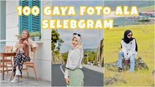 100 GAYA FOTO ALA SELEBGRAM BERHIJAB + INSPIRASI OOTD ALA SELEBGRAM BERHIJAB