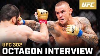 Dustin Poirier Octagon Interview  UFC 302