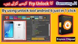 Samsung J1 J120AZ Hard Reset + Frp unlock done by unlock tool android 6  2023  TECH City 2.0