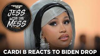 Cardi B Reacts To Joe Biden Dropping Out Of Race Tracy T Reacts To Kash Doll Single Status + More