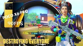 Destroying enemies with this beast   Poco X6 pro gaming test  Lag ???