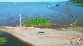 Atualização 65 da mina 18 da BRASKEM no Mutange  Maceió  Alagoas Brasil  visto de cima em 4K