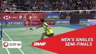 MS  SHI Yuqi CHN 4 vs Iskandar ZULKARNAIN MAS  BWF 2018