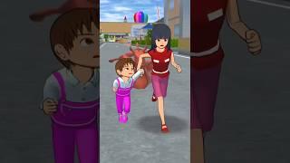 The wild animal wants to eat us #shorts #sakuraschoolsimulator #shortsvideo #viral