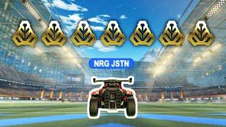 1 Pro vs 7 Golds Impossible Rocket League Challenge