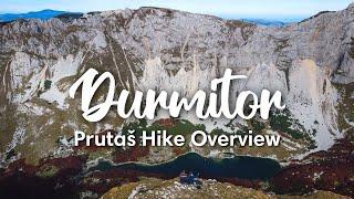 DURMITOR NATIONAL PARK MONTENEGRO 2023  The Epic Prutaš Peak Hike Overview