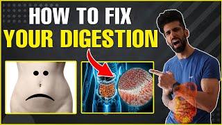 How To Fix DIGESTION Problems Permanently Get Rid of Bloating Gas Acidity Constipation