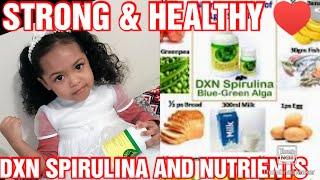 DXN SPIRULINA SUPER FOOD VITAMINS GREAT FOR KIDS AND ADULTS #dxn_products_benefits #dxnganoderma