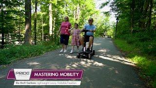 Mastering Mobility  Pride Mobility®  Go Go® Carbon Lightweight Luxury Foldable Freedom