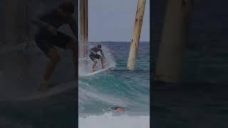 John John Florence on a Stock 56 White Tiger