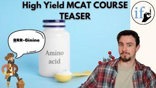 Amino Acid Mnemonics IFD MCAT Sciences
