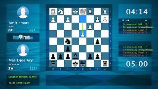Chess Game Analysis Amir smart -  Ary  0-1 By ChessFriends.com