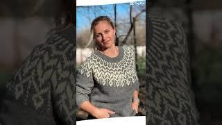 Dreyma sweater  готов #knitting #рукоделияотоксаны #вязаниеспицами #вязание #хейворд #knittedjumper