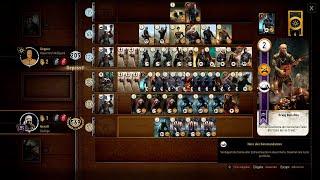 The Witcher 3 Gwent - High Score Skellige  645 points match - 627 points round