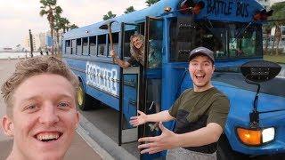 I got a Real Fortnite Battle Bus... VLOG #3