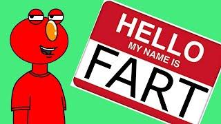 Elmo Changes His Name to FartGrounded