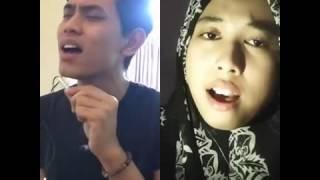 Smule khai bahar Feat Fatin - setia ku disini