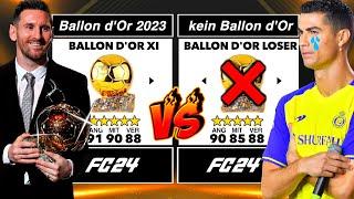 Ballon dOr All-Stars vs Ballon dOr Loser in FC 24 