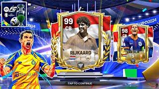 FC MOBILE 24  I PACKED 99 EURO ICON Ft RIJKAARD VAN DIJK  + NEW EURO PACK OPENING