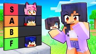 Minecraft But I RATE MY FRIENDS