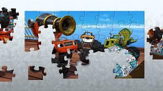 Blaze and the Monster Machines Puzzle * Fun Online Puzzle Game