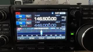 ICOM IC-9700 VHFUHF1.2 GHz Transceiver