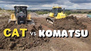 CAT D6 vs KOMATSU D71