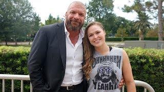 Ronda Rousey arrives at the WWE Mae Young Classic taping July 13 2017