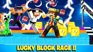 LUCKY BLOCK RACE WITH LILYVILLE MEMBERS  GONE WRONG