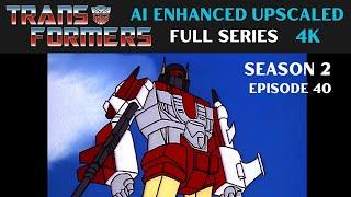 Transformers Season 2 - Episode 40 - The Key To Vector Sigma Pt  2 - FULL EPISODE AI ENHANCED