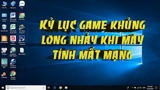 Kỷ lục game khủng long nhảy khi máy tính mất mạng