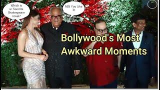 Bollywood Celebrities Awkward Moments - Falling  Fighting Wardrobe Malfunction and Double Meanings