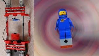 Spinning Mini-Camera and Lego Benny