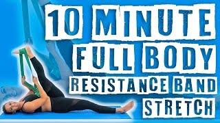 10 Minute Full Body Resistance Band Stretch