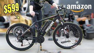 the CHEAPEST Electric MOUNTAIN BIKE on AMAZON Only $599