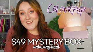 COLOURPOP FLOWER MOVES MYSTERY BOX - $49 Surprise Bundle Haul... Is It Worth It? Unboxing Makeup